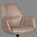 Label51 Eetkamerstoel Mellow 58x63x92 cm Taupe micro Suede-Eetkamerstoelen-LABEL51