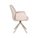 Label51 Eetkamerstoel Mellow - Naturel - Boucle - Taupe poten-Eetkamerstoelen-LABEL51