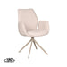 Label51 Eetkamerstoel Mellow - Naturel - Boucle - Taupe poten-Eetkamerstoelen-LABEL51