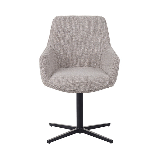 LABEL51 Eetkamerstoel Mira - Naturel - Royal Boucle - One size-Eetkamerstoelen-LABEL51