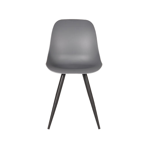 Label51 Eetkamerstoel Monza - Antraciet - Kunststof-Eetkamerstoelen-LABEL51