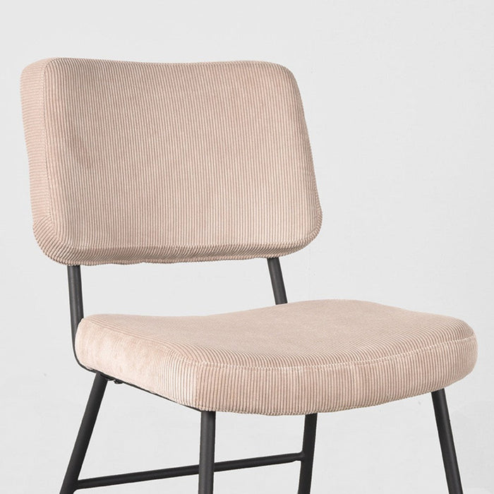 Label51 Eetkamerstoel Noah - Naturel - Ribcord-Eetkamerstoelen-LABEL51