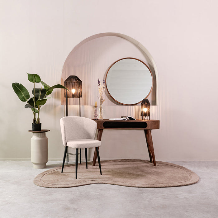 Label51 Eetkamerstoel Wave - Naturel - Boucle-Eetkamerstoelen-LABEL51