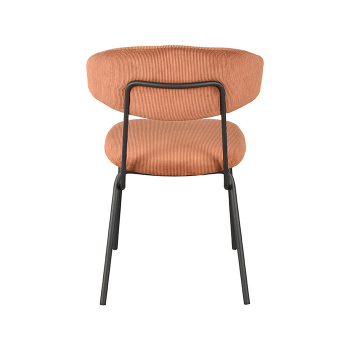 Label51 Eetkamerstoel Zack - Rust - Ribcord-Eetkamerstoelen-LABEL51