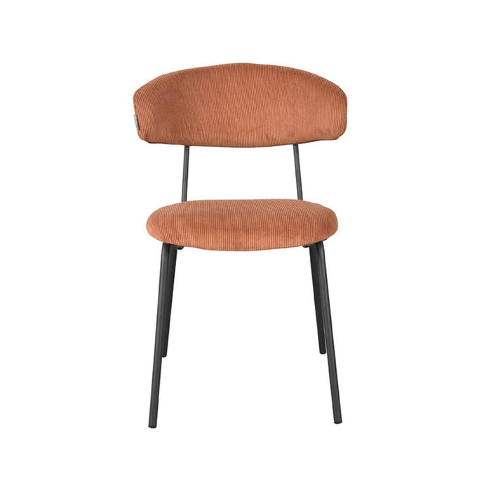 Label51 Eetkamerstoel Zack - Rust - Ribcord-Eetkamerstoelen-LABEL51
