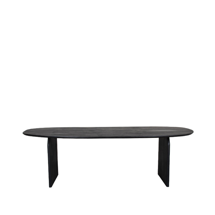 LABEL51 Eetkamertafel Cooper - Zwart - Mangohout - 250 cm-Eettafels-LABEL51