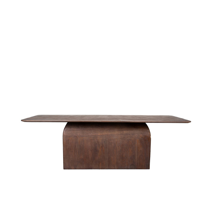 LABEL51 Eetkamertafel Owen - Espresso - Mangohout - 220 cm-Eettafels-LABEL51
