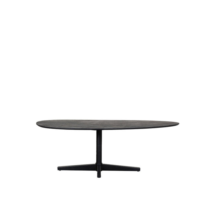 LABEL51 Eetkamertafel Rosie - Zwart - Mangohout - 180 cm-Eettafels-LABEL51