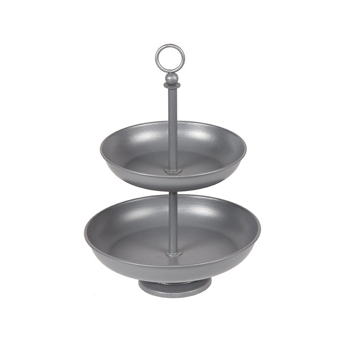 Label51 Etagere - Grijs - Metaal-Woonkamerdecoratie-LABEL51