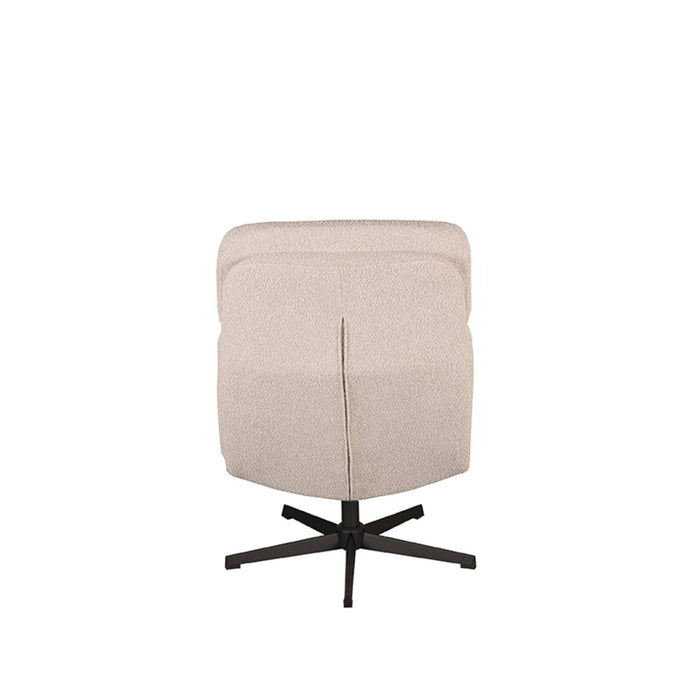 Label51 Fauteuil Alvar - Naturel - Boucle - Incl. Hocker-Fauteuils-LABEL51