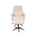 Label51 Fauteuil Bergen - Naturel - Boucle - Incl. Hocker-Fauteuils-LABEL51