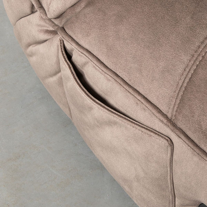 Label51 Fauteuil Take It Easy - Taupe | Draaibaar & Schommelbaar-Fauteuils-LABEL51
