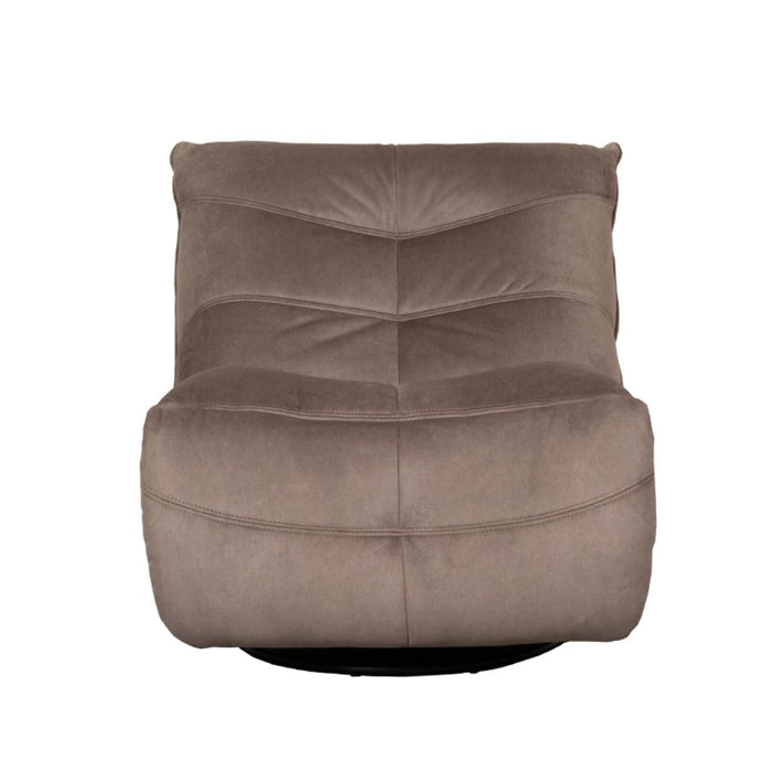 Label51 Fauteuil Take It Easy - Taupe | Draaibaar & Schommelbaar-Fauteuils-LABEL51
