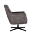 Label51 Fauteuil Toby - Antraciet - Velours - Draaibaar-Fauteuils-LABEL51