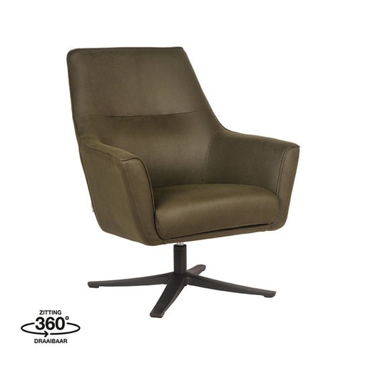 Label51 Fauteuil Tod - Army green - Microfiber-Fauteuils-LABEL51