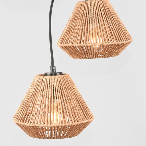 Label51 Hanglamp Ibiza - Naturel - Jute - 3-Lichts-Hanglampen-LABEL51