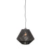 Label51 Hanglamp Ibiza - Zwart - Jute - 1-Lichts-Hanglampen-LABEL51