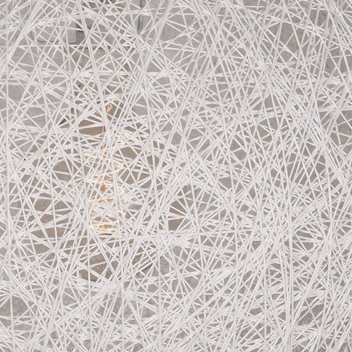 Label51 Hanglamp Twist - Wit - Vlas - L-Hanglampen-LABEL51