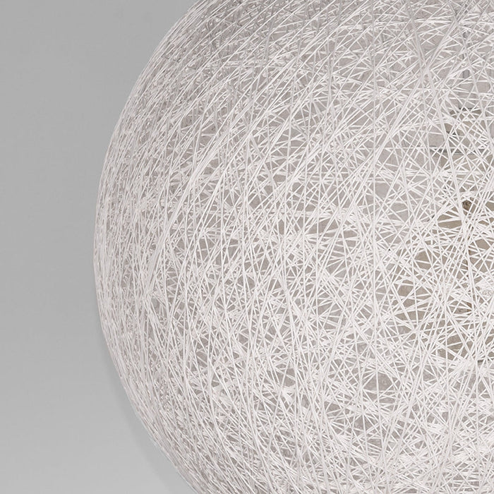 Label51 Hanglamp Twist - Wit - Vlas - M-Hanglampen-LABEL51