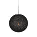 Label51 Hanglamp Twist - Zwart - Vlas - M-Hanglampen-LABEL51