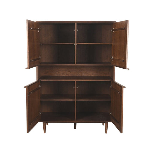 Label51 Hoge Kast Jule 110x49x158 cm walnoot-Opbergkasten-LABEL51