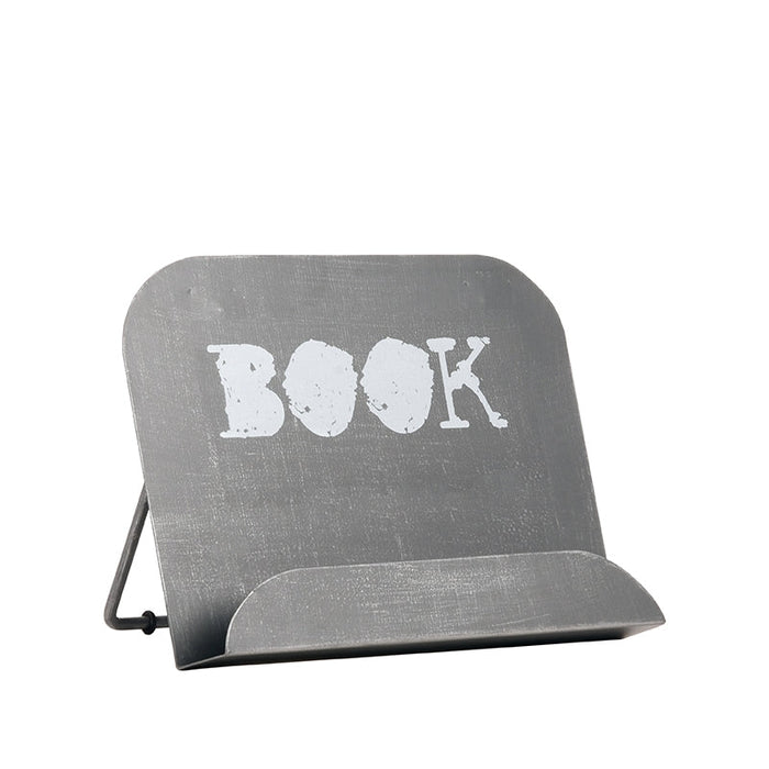 Label51 Kookboekstandaard - Antiek grijs - Metaal-Keukenaccessoire-LABEL51