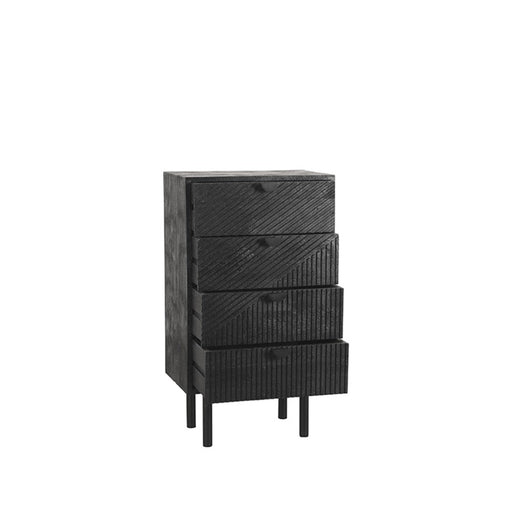 Label51 Ladekast Cotia - Zwart - Mangohout-Ladenkasten-LABEL51