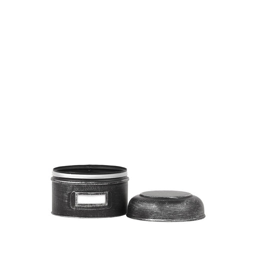 Label51 Opbergblik - Zwart - Metaal - S -13x13x10 cm-Opbergdozen en manden-LABEL51