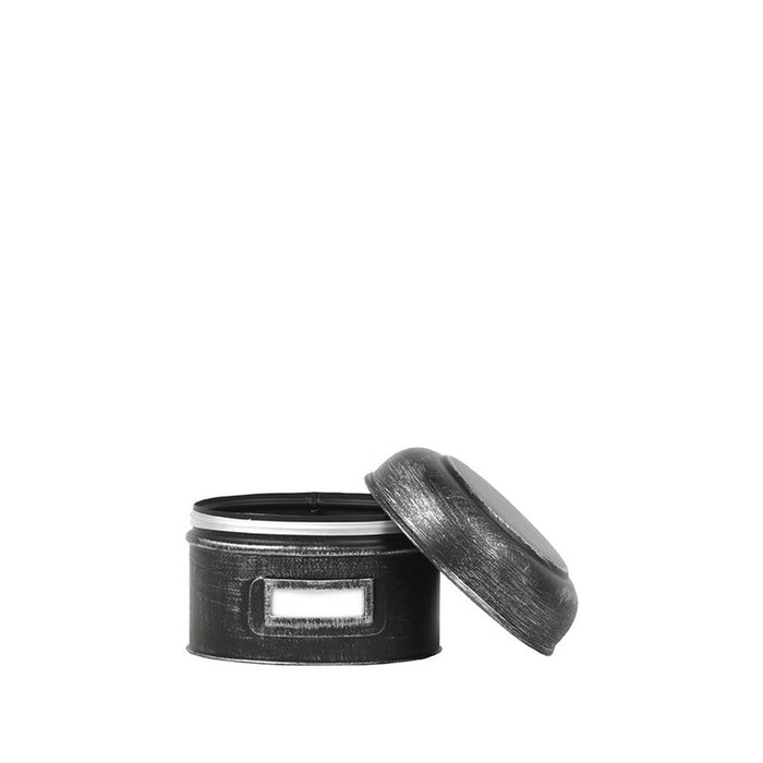 Label51 Opbergblik - Zwart - Metaal - S -13x13x10 cm-Opbergdozen en manden-LABEL51