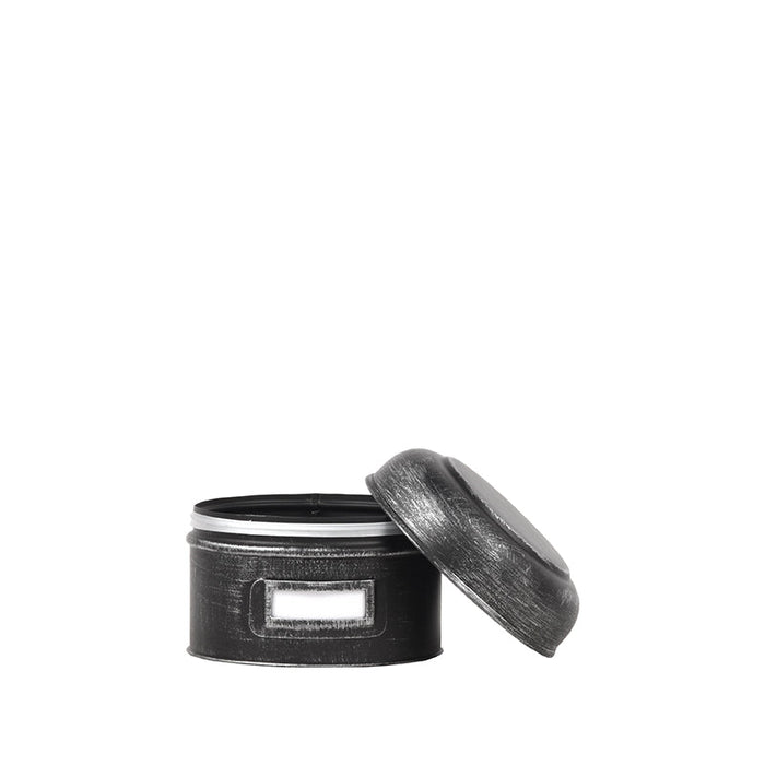 Label51 Opbergblik - Zwart - Metaal - S -13x13x10 cm-Opbergdozen en manden-LABEL51