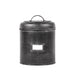 Label51 Opbergblik - Zwart - Metaal - XL - 20x20x25 cm-Opbergdozen en manden-LABEL51