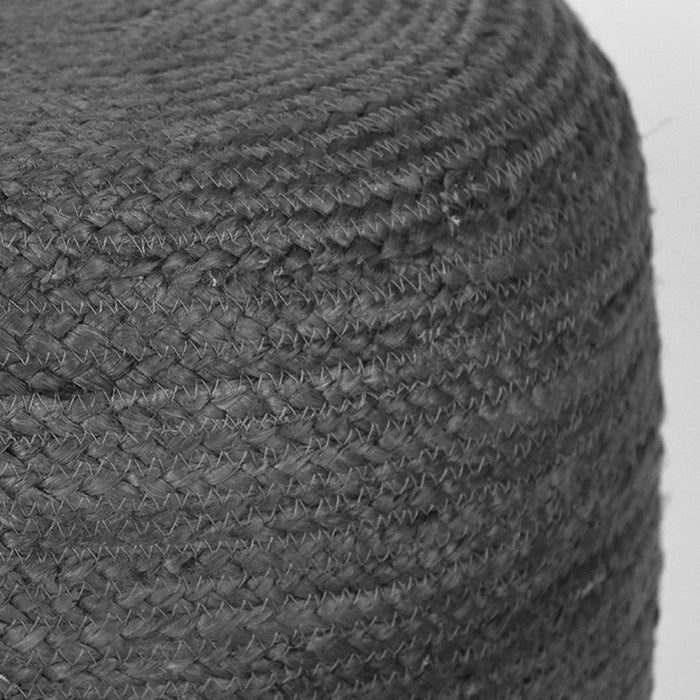 Label51 Poef Jute - Antraciet - Jute - 50 cm-Poefs-LABEL51