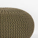 Label51 Poef Knitted - Army green - Katoen - L-Poefs-LABEL51