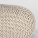 Label51 Poef Knitted - Naturel - Katoen - L-Poefs-LABEL51