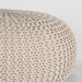 Label51 Poef Knitted - Naturel - Katoen - L-Poefs-LABEL51