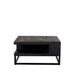 LABEL51 Salontafel Cube - Zwart - Mangohout - 80 cm-Salontafels-LABEL51