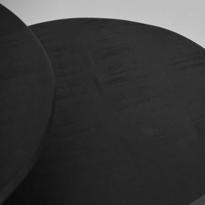 Label51 Salontafel Duo - Zwart - Mangohout-Salontafels-LABEL51
