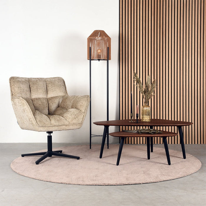 Label51 Salontafel Rock - Espresso - Mangohout-Salontafels-LABEL51