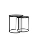 Label51 Salontafel Set Pair - Zwart - Metaal - 40 cm-Salontafels-LABEL51