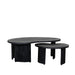 LABEL51 Salontafel Timon - Zwart - Mangohout - 100 cm-Salontafels-LABEL51