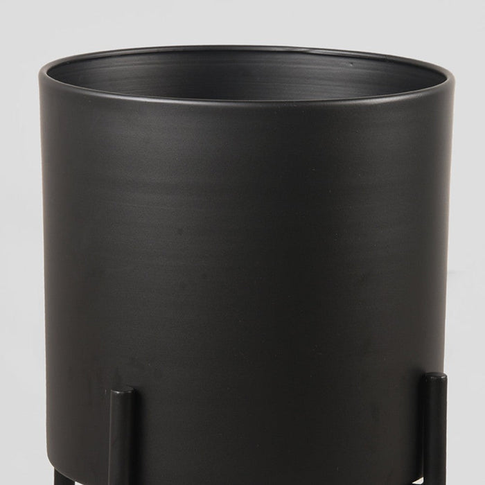 Label51 Set Plantenstandaards 23x23x50 cm - Zwart - Metaal-Plantenstandaards-LABEL51