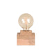 Label51 Tafellamp Block - Rough - Mangohout-Tafellampen-LABEL51