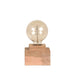 Label51 Tafellamp Block - Rough - Mangohout-Tafellampen-LABEL51