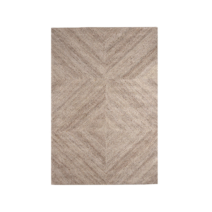 Label51 Vloerkleden Blendy - Taupe - Wol 160 x 230 cm-Rechthoekige vloerkleden-LABEL51
