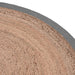 Label51 Vloerkleden Jute - Grijs - Jute - 90x90 cm-Ronde Vloerkleden-LABEL51