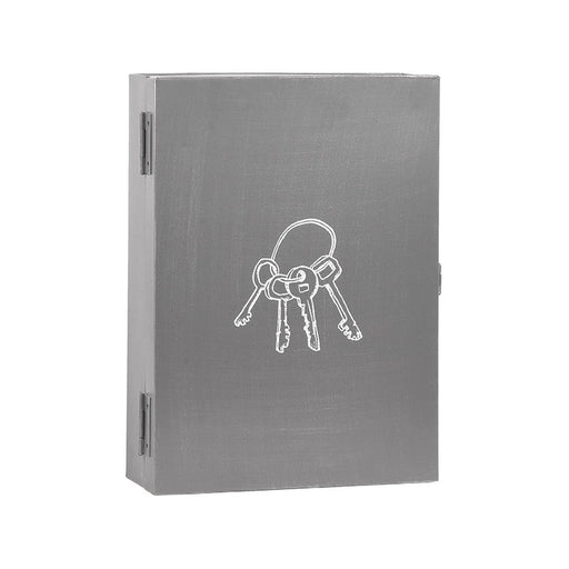 Label51 Wanddecoratie Sleutelkastje - Antiek grijs - Metaal-Wanddecoratie-LABEL51