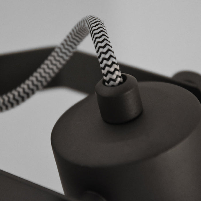 Label51 Wandlamp Bow - Grijs - Metaal - M-Wandlampen-LABEL51