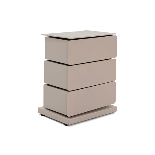 Ladekast JOEY 3 Staal Silky Taupe 37x26x45cm Spinder Design-Ladenkasten-Spinder