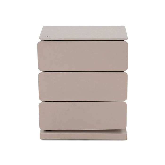 Ladekast JOEY 3 Staal Silky Taupe 37x26x45cm Spinder Design-Ladekasten-Spinder