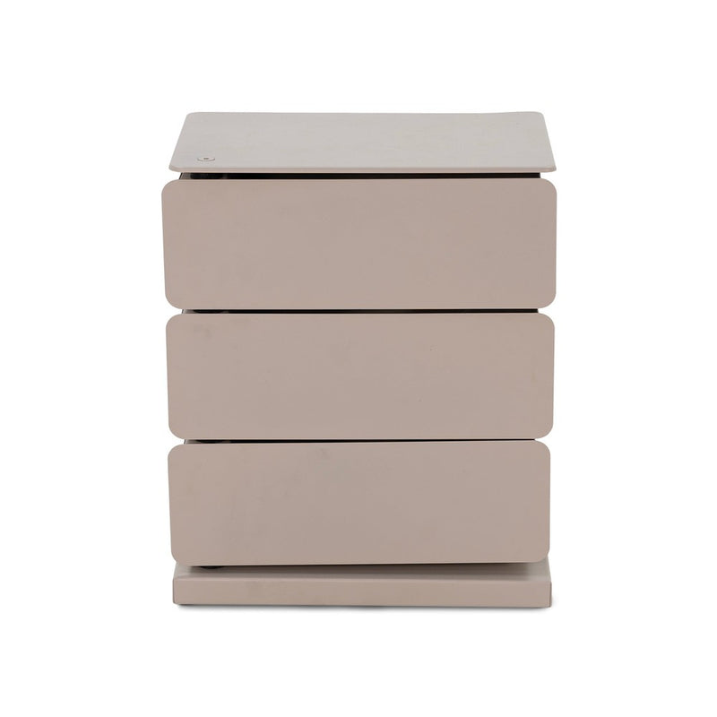Ladekast JOEY 3 Staal Silky Taupe 37x26x45cm Spinder Design-Ladenkasten-Spinder